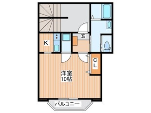 ODA旭町BLDの物件間取画像